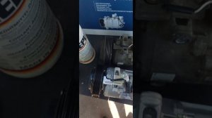 Renault Scenic замена компресора кондиционера и заправка кондиционера. Одеса.