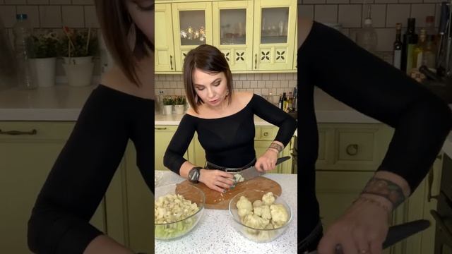 Салат из цветной капусты смотреть онлайн