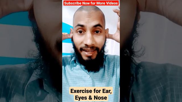 Exercise for Ear, Eyes and Nose | Ear Exercise | Eyes Exercise | Nose Exercise