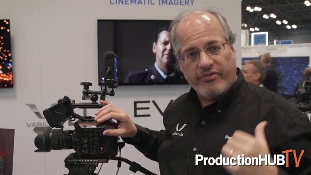Panasonic Showcases 5.7K Super 35mm AU-EVA1 Cinema Camera at NAB NY 2017 смотреть онлайн