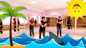 Музыкальная игра-танец с ускорением. Флешмоб "BANANA". Учите движения и играйте с детьми.