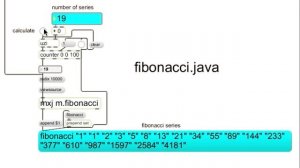 m.fibonacci.java Max/MSP mxj