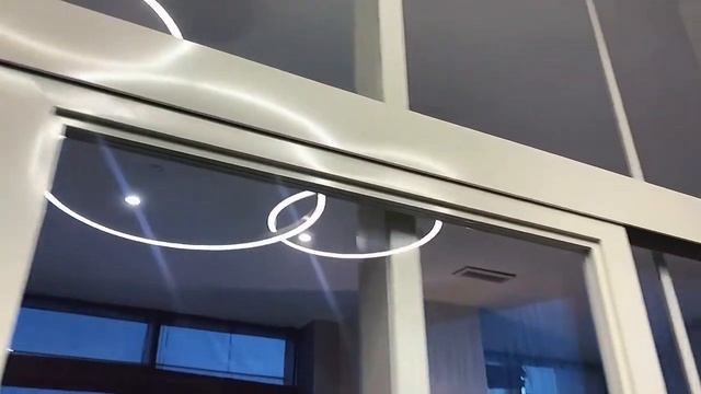 "ОРДО" Каркасная межкомнатная усиленная перегородка из стекла в стиле LOFT
