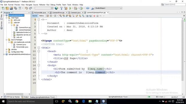 Spring Web MVC || @ModelAttribute Annotation as Method Argument || Part-8 смотреть онлайн
