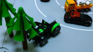 Siku Tomica diecast stopmotion. Car toys video.