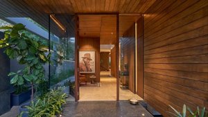 Contemporary Sustainable House Design that Connected To A Well Landscaped Outdoors