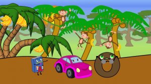 Буква О. Учим буквы. Изучаем алфавит вместе с машинкой Тосей. Развивающие мультики для детей.