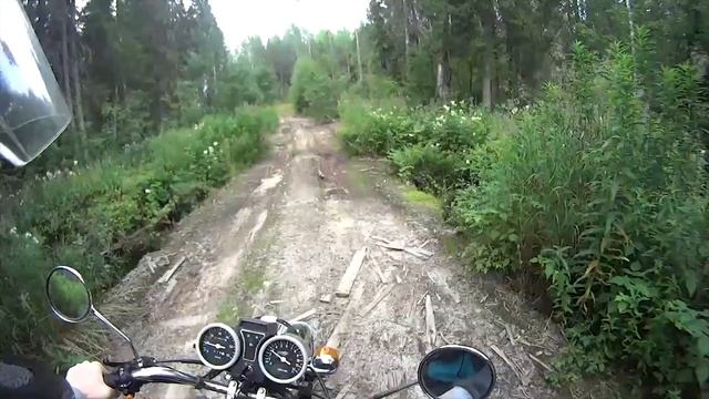 ДАЛЬНЯК 60 КМ НА МОПЕДЕ АЛЬФА \ ЧАСТЬ 2