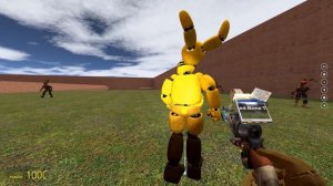 Scary Springtrap Maze Run Challenge! - Garry's Mod Gameplay - Gmod FNAF Survival