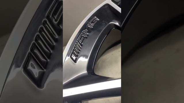 Диски AMG 22” Алмазная проточка покрытие порошком прозрачного полимера запекаем в печи +38050320326 смотреть онлайн