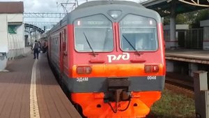 ЭД4М-0046 На станции Перово