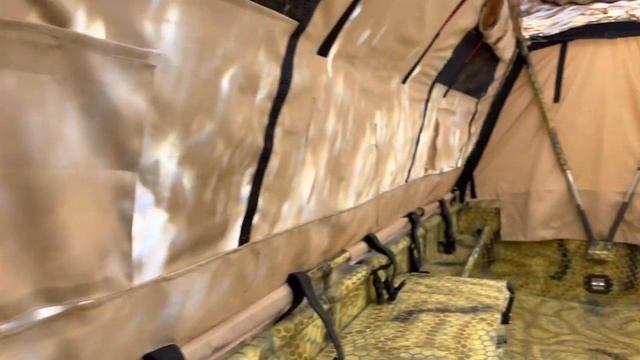 Засидка палатка на лодку Болотоход.