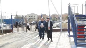 Глава Хасавюрта проинспектировал ход строительства городских объектов