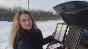 замена воздушного фильтра Хендай Туссан