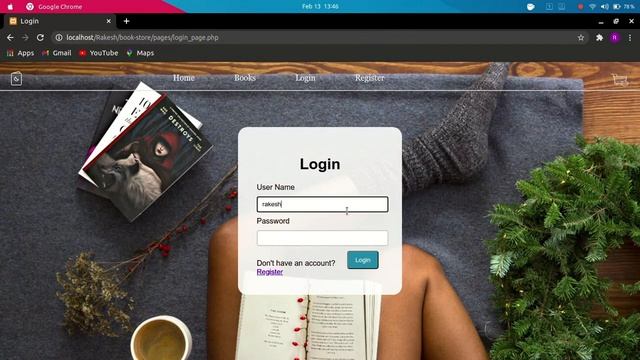 Book Store PHP Project with source code - Php project
