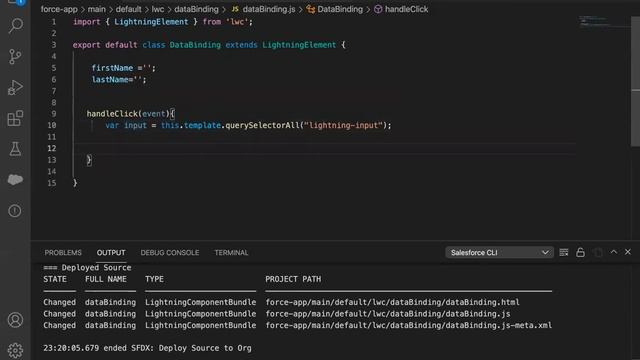15 LWC | Use querySelectorAll to fetch data | HTML Template Data Binding | Lightning Web Component