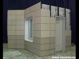 Монтаж фасадов Краспан - часть 5. Керамогранитные плиты