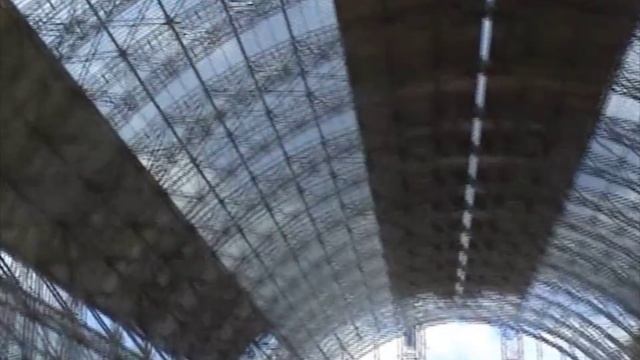 Устройство кровли на дебаркадере Киевского вокзала СФП-700