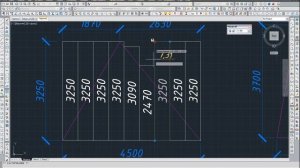 Раскрой кровельных фальцевых панелей в AutoCAD
