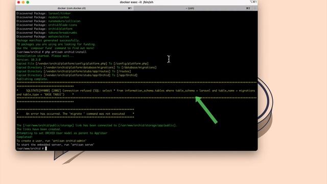 Laravel Orchid Admin Panel. Урок № 2. Установка(Installation)
