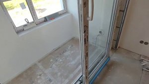 Скандинавский бульвар 9 - замена балконного блока от застройщика на Rehau с раздвижной створкой.