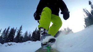 Alpine Snowboarding carving / жесткий сноуборд карвинг 15.01.15