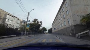 Едем на бесплатную парковку в Балаклаве, Севастополь, Крым