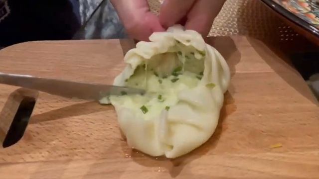 Наши хинкали с сыром и тархуном!