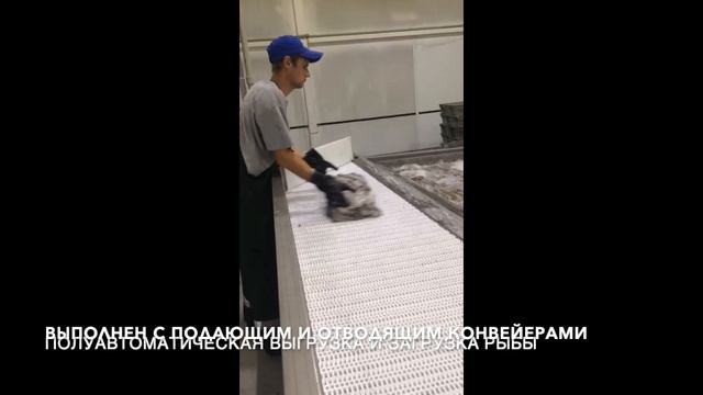 Дефростер водяной опрокидывающийся для разморозки рыбы. Предназначен для разморозки блоков рыбы