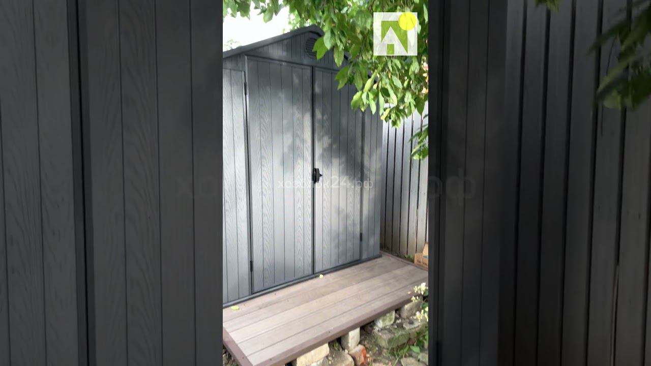 #shorts Собрали хозблок Keter Darwin 6x6 смотреть онлайн