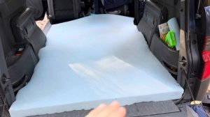 Camping in a Honda Element