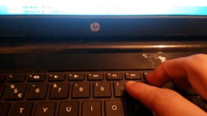 как активировать legacy boot order ~ how to activate the legacy boot order (HP notebook)