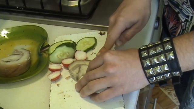 Урок по поеданию сала смотреть онлайн