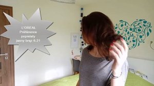 Moja metamorfoza z  L'OREAL Préférence  popielaty  jasny brąz 6.21