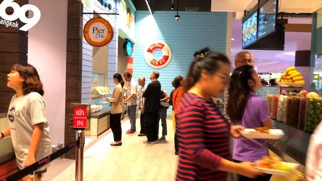 Terminal21 Pattaya Food court and restaurant смотреть онлайн