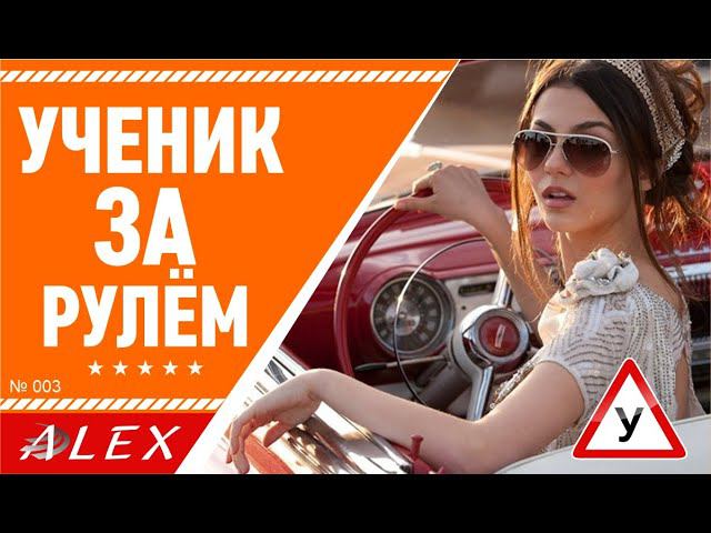 Ученик за рулём! Эпизод 3. Автошкола ALEX.