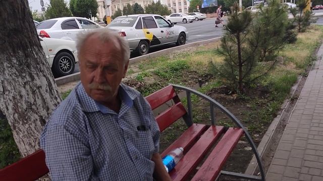 Тараз(Джамбул) По проспекту Абая, от начала и до ж/д переезда. 16 мая 2023 г.