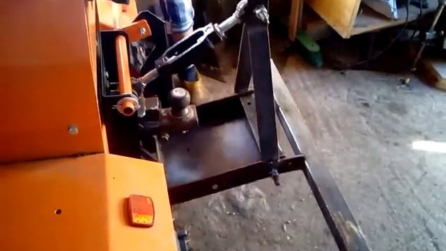 Задняя навеска минитрактора. смотреть онлайн