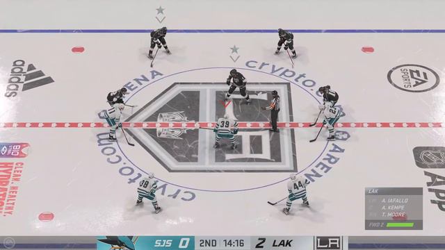 [PS5] NHL 23 SAN JOSE SHARKS - LOS ANGELES KINGS FRANCHISE MODE GAMEPLAY [4K UHD 60FPS]