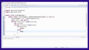 Java Programming Tutorial | Extract Maximum Elements in K-Size Subarrays | be-practical.com