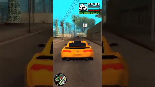 ЧИТ НА ТРАНСФОРМЕРА БАМБЛБИ в GTA SAN ANDREAS