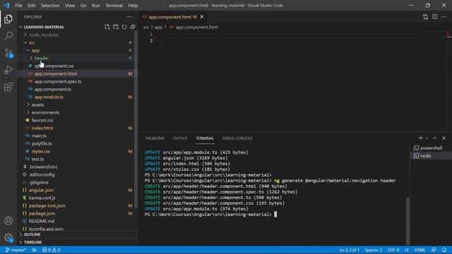 Auto generate angular material components using schematics | Angular Tutorial смотреть онлайн