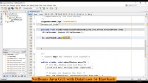 #35 Java GUI: JFile chooser to open an Image file