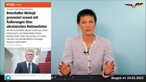 Сара Вагенкнехт: В Германии против мира только те, кто симпатизируют настоящим нацистам!