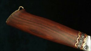 Авторский нож "Грибник" Л.Архангельский ( дамасск)