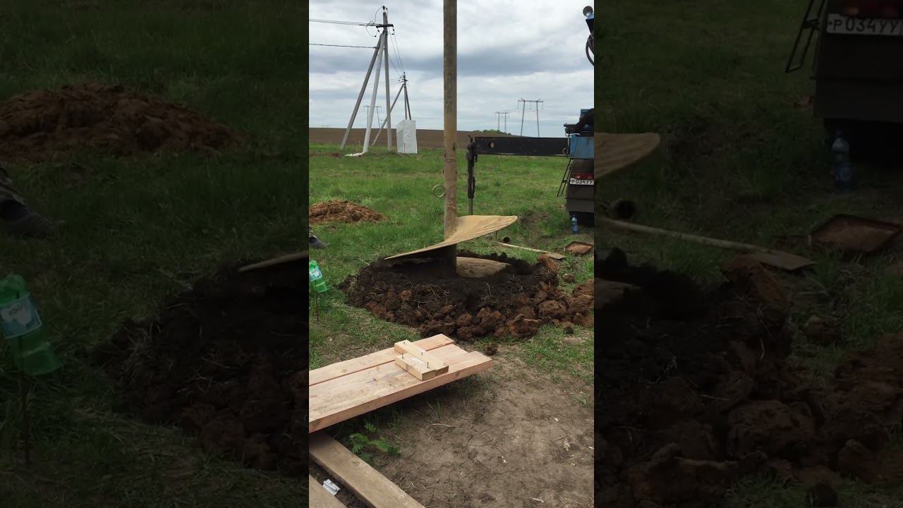 Колодец глубиной 9 метров за 5 часов. Чистая вода на плантации. #ягоды смотреть онлайн