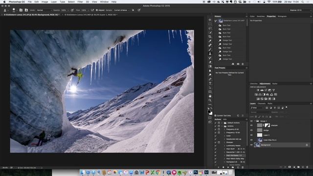 Eisklettern Nachbereitung mit Color Efex Pro 4 смотреть онлайн