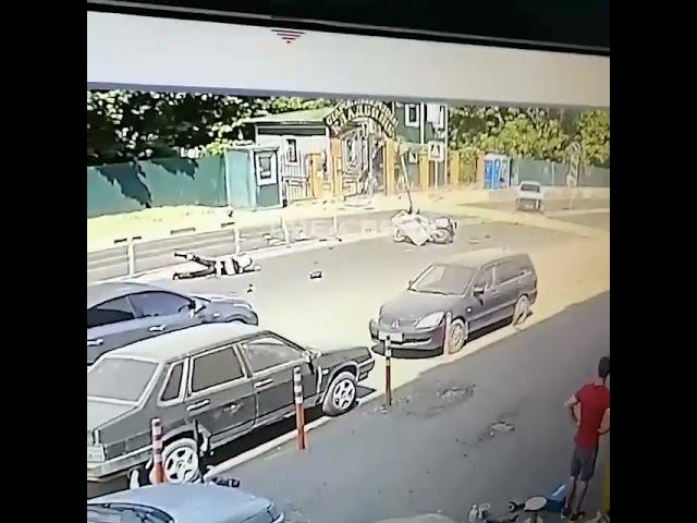 ДТП с мотобатом в г.Люберцы смотреть онлайн