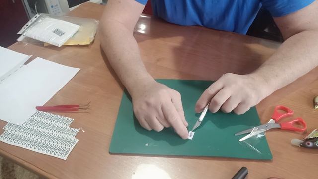 Деколь для воблера своими руками. смотреть онлайн