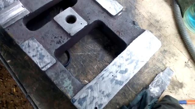 Токарный станок 1А62Г замена задней бабки(часть 2 финал)
